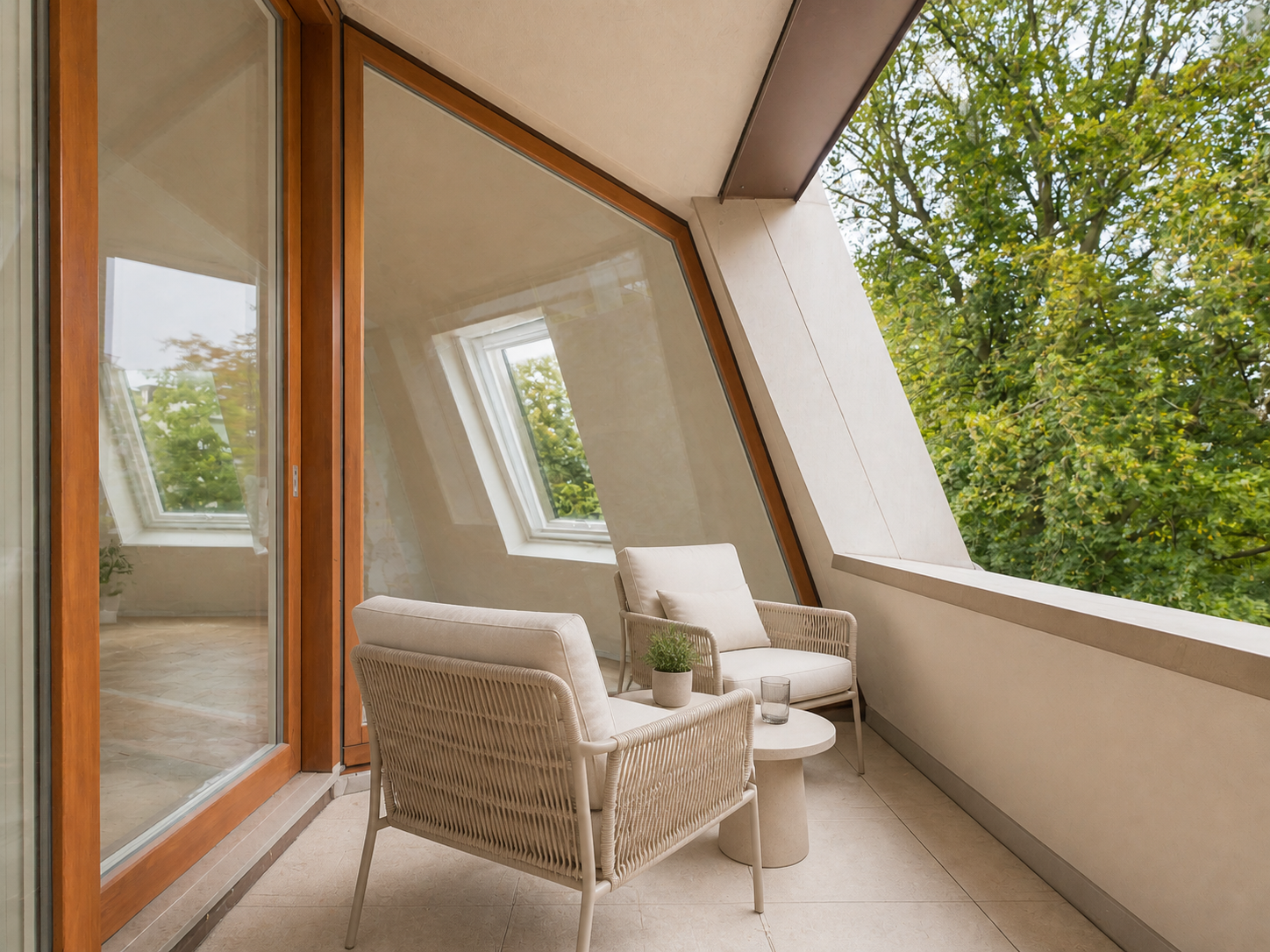 Unverbindliche Visualisierung: Dachterrasse