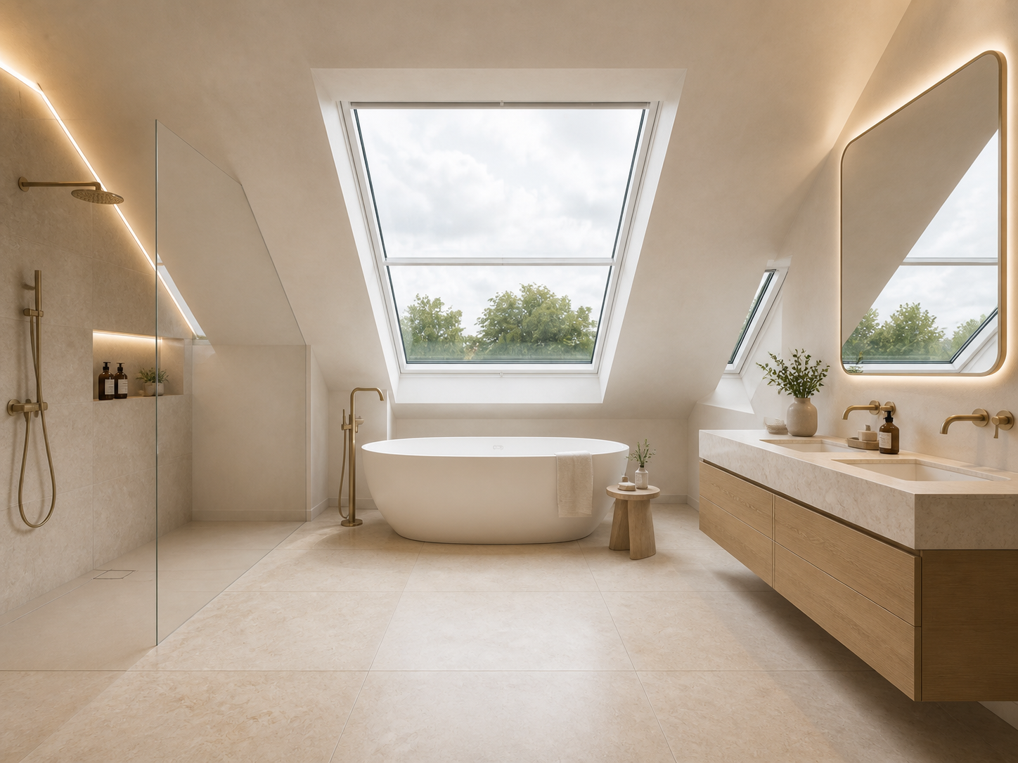 Unverbindliche Visualisierung: Wellnessbad